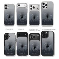 AntMan riding flying ant Chris Brown Phone Case Black Electroplated Silver For Iphone 11 To 17