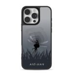 AntMan riding flying ant iPhone 16 Pro Max Black Case