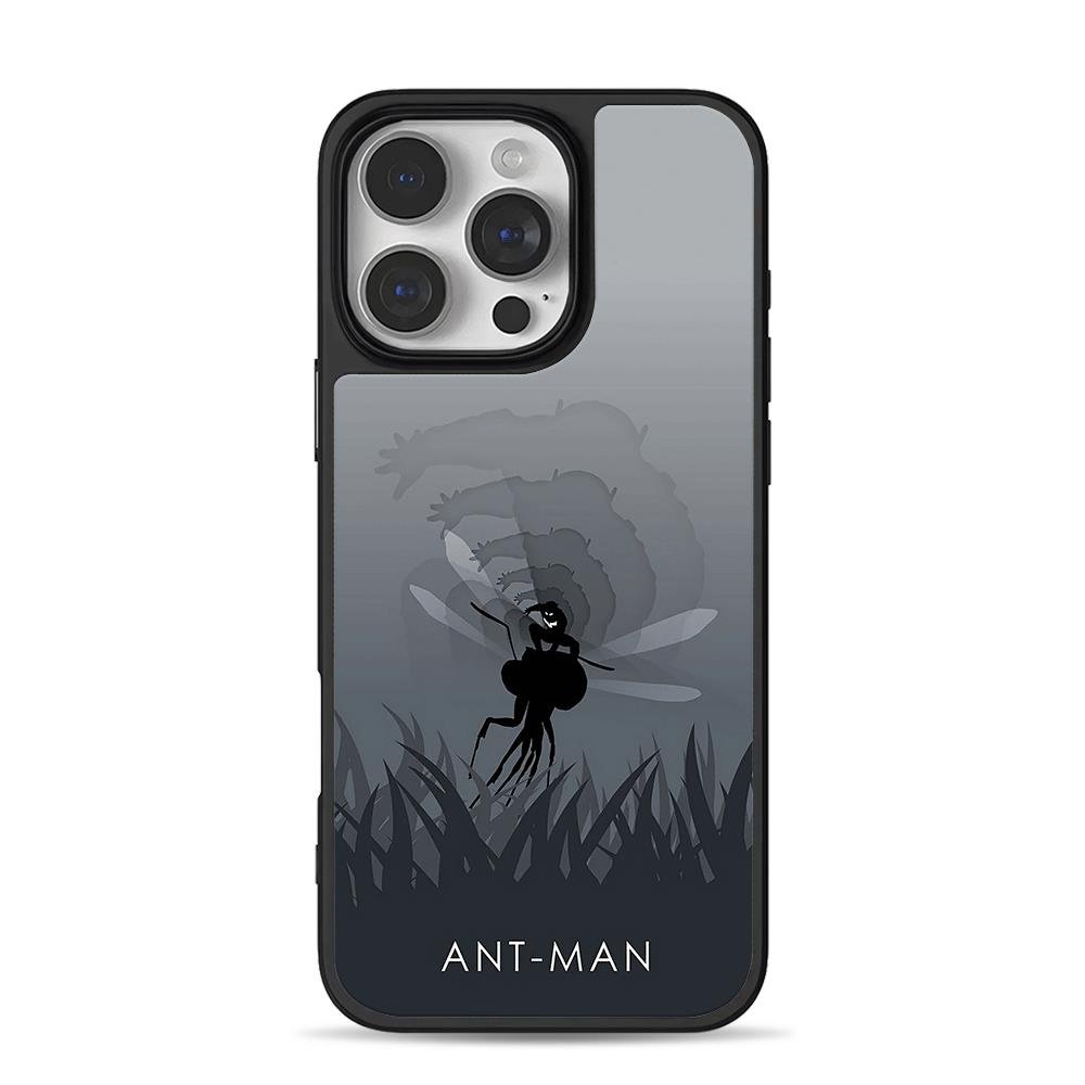 AntMan riding flying ant iPhone 16 Pro Max Black Case AntMan riding flying ant iPhone 16 Pro Max Black Case