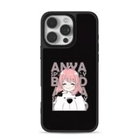 Anya hugging Bond Spy x Family iPhone 16 Pro Max Black Case