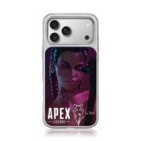 Apex Legends Loba wolf art iPhone 17 Pro Max Electroplated Silver Case1