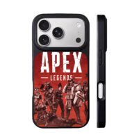 Apex Legends team red poster iPhone 17 Pro Max Black Case