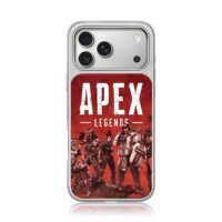 Apex Legends team red poster iPhone 17 Pro Max Electroplated Silver Case1
