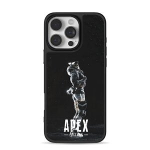 Apex Legends Wattson dark art iPhone 16 Pro Max Black Case