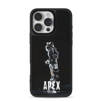 Apex Legends Wattson dark art iPhone 16 Pro Max Black Case