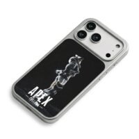 Apex Legends Wattson dark art iPhone 17 Pro Max Electroplated Silver Case2