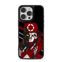 Apex Revenant cyber skull art iPhone 16 Pro Max Black Case