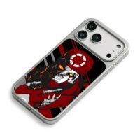 Apex Revenant cyber skull art iPhone 17 Pro Max Electroplated Silver Case2