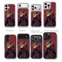 Apex Revenant scythe red moon Chris Brown Phone Case Black Electroplated Silver For Iphone 11 To 17