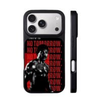 Apollo Creed No Tomorrow art iPhone 17 Pro Max Black Case