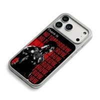 Apollo Creed No Tomorrow art iPhone 17 Pro Max Electroplated Silver Case2