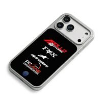 Apollo Motors Fox Alpinestars iPhone 17 Pro Max Electroplated Silver Case2
