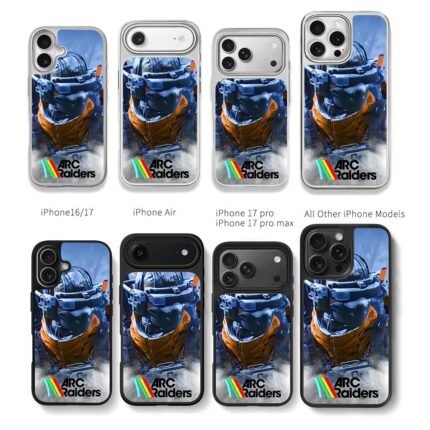 Arc Raiders snow trooper art Chris Brown Phone Case Black Electroplated Silver For Iphone 11 To 17