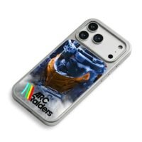 Arc Raiders snow trooper art iPhone 17 Pro Max Electroplated Silver Case2