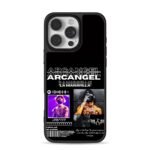 Arcangel fan art Spotify code iPhone 16 Pro Max Black Case