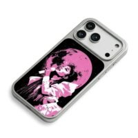 Ariana Grande sings pink moon iPhone 17 Pro Max Electroplated Silver Case2