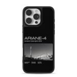 Ariane 4 ESA rocket launch iPhone 16 Pro Max Black Case