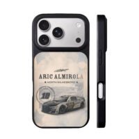 Aric Almirola 10 NASCAR car iPhone 17 Pro Max Black Case