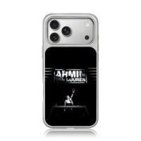 Armin van Buuren DJ on stage iPhone 17 Pro Max Electroplated Silver Case1