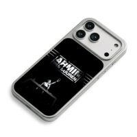 Armin van Buuren DJ on stage iPhone 17 Pro Max Electroplated Silver Case2
