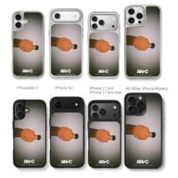 ARrC orange hoodie guy Chris Brown Phone Case Black Electroplated Silver For Iphone 11 To 17