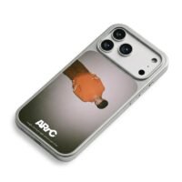 ARrC orange hoodie guy iPhone 17 Pro Max Electroplated Silver Case2
