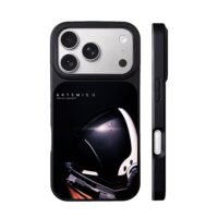Artemis II astronaut helmet iPhone 17 Pro Max Black Case