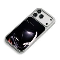 Artemis II astronaut helmet iPhone 17 Pro Max Electroplated Silver Case2