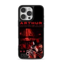 Arthur Morgan cowboy revolver iPhone 16 Pro Max Black Case