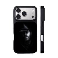 Arthur Morgan dark cowboy portrait iPhone 17 Pro Max Black Case