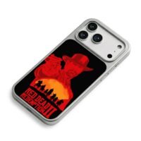 Arthur Morgan Red Dead Redemption 2 iPhone 17 Pro Max Electroplated Silver Case2