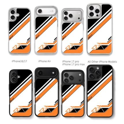 Asiimov CSGO stripe warning Chris Brown Phone Case Black Electroplated Silver For Iphone 11 To 17