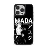 Asta Black Clover MADA NEVER iPhone 16 Pro Max Black Case