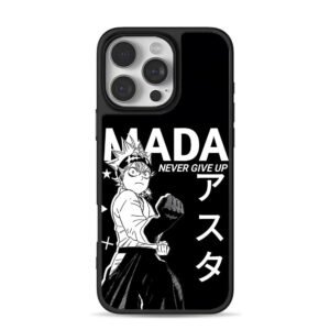 Asta Black Clover MADA NEVER iPhone 16 Pro Max Black Case