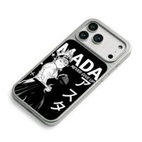 Asta Black Clover MADA NEVER iPhone 17 Pro Max Electroplated Silver Case2