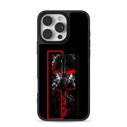 Asta BlackClover red sword art iPhone 16 Pro Max Black Case