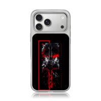 Asta BlackClover red sword art iPhone 17 Pro Max Electroplated Silver Case1