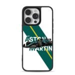Aston Martin AMR23 F1 car iPhone 16 Pro Max Black Case