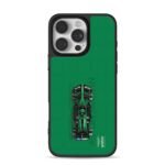 Aston Martin Aramco F1 car iPhone 16 Pro Max Black Case