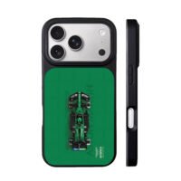 Aston Martin Aramco F1 car iPhone 17 Pro Max Black Case