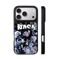 ATEEZ NASA space kpop idol collage iPhone 17 Pro Max Black Case