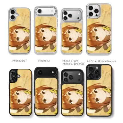 Atelier Ryza anime girl yellow Chris Brown Phone Case Black Electroplated Silver For Iphone 11 To 17