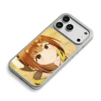 Atelier Ryza anime girl yellow iPhone 17 Pro Max Electroplated Silver Case2
