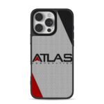 Atlas Corp logo geo honeycomb iPhone 16 Pro Max Black Case