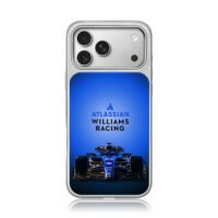 Atlassian Williams Racing F1 iPhone 17 Pro Max Electroplated Silver Case1