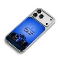 Atlassian Williams Racing F1 iPhone 17 Pro Max Electroplated Silver Case2