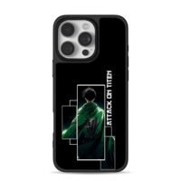 Attack on Titan Levi Cape iPhone 16 Pro Max Black Case