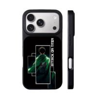 Attack on Titan Levi Cape iPhone 17 Pro Max Black Case