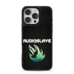 Audioslave green flame logo iPhone 16 Pro Max Black Case