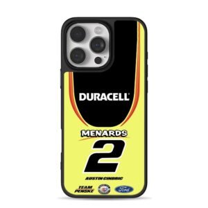 Austin Cindric 2 Duracell Ford iPhone 16 Pro Max Black Case